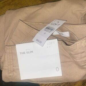 Brand new Loft work pants